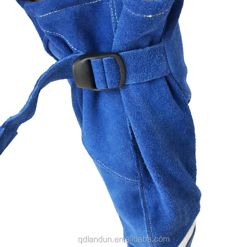 Animal Handling Gloves Factory - Long Sleeves Thickened Cowhide Anti Bite