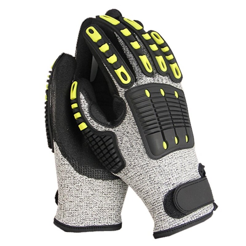 Safety Mechanic Gloves Manufacturer - Wholesale Level 5 Anti Cut Nitrile Coated