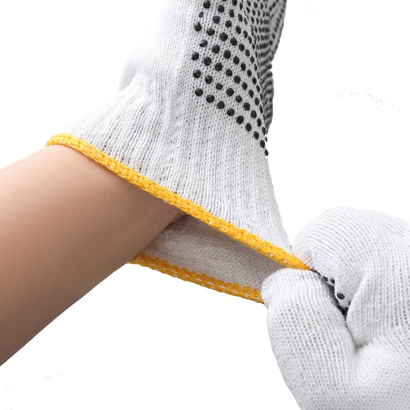 Construction Work Gloves Supplier - High Quality Cheap Men Women Anti slip Cotton
