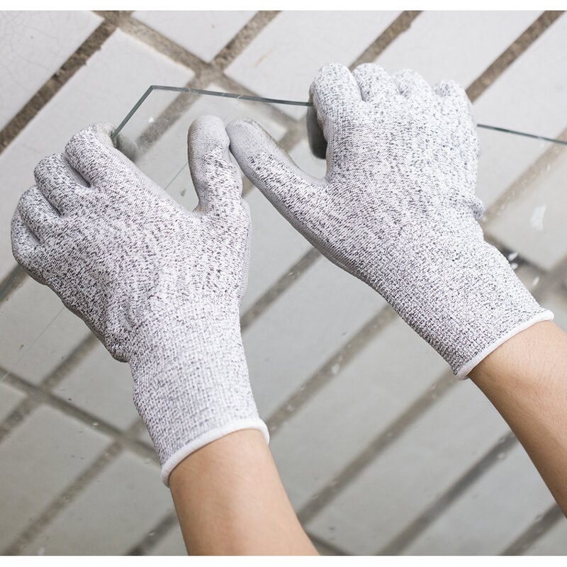 Industrial Cut Resistant Gloves Manufacturer - Professional Pu Coated Hppe Level 5