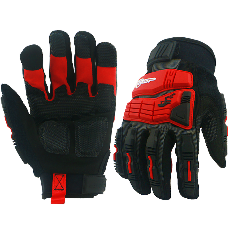 Custom Mechanic Gloves Manufacturer - BSP Wholesale Factory TPR Logo Microfiber