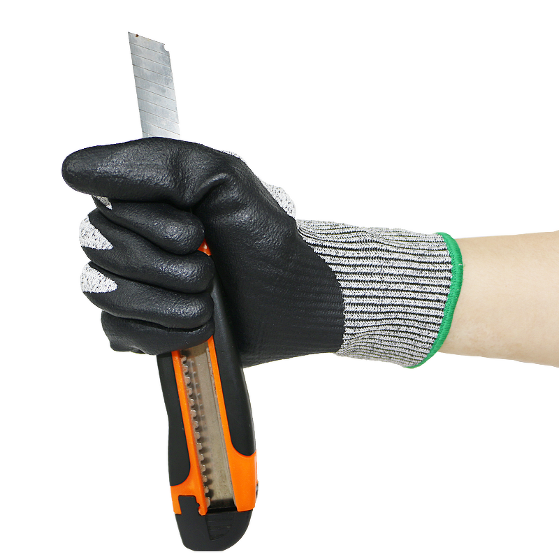 Anti Cut Work Gloves Factory - Gants De Protection Diesel Level 5 Industrial