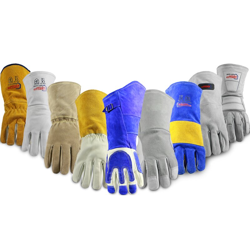 Weld Industrial Gloves Manufacturer - OEM Heat Resistant Safety Work Leather
