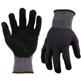 Cut Resistant Gloves Manufacturer - 15 Gauge Nylon Sandy Nitrile Coating Level 3