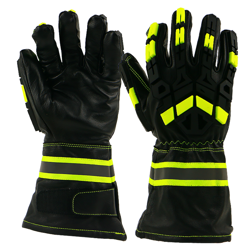 Leather Impact Gloves Supplier - BSP Cut-resistant Cowhide Anti Impact Glove