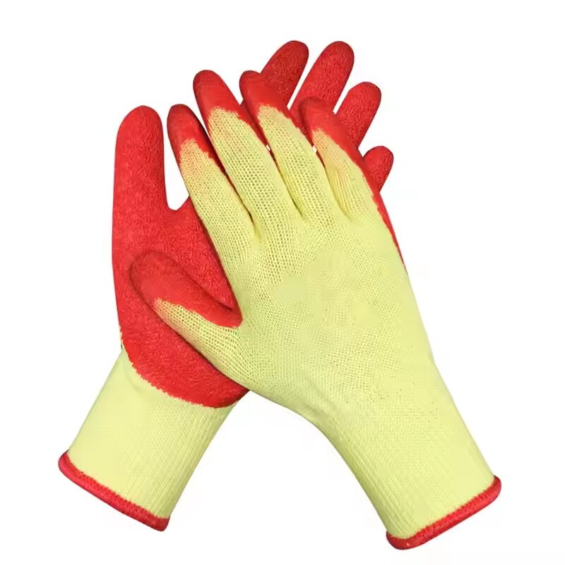 Knitted Working Gloves Manufacturer - Hot Selling An-slip Latex Safety Industry