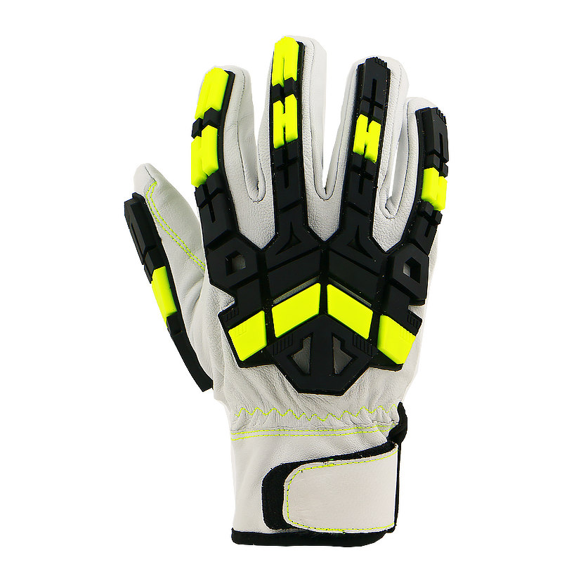 Leather Impact Gloves Supplier - BSP Cut-resistant Cowhide Anti Impact Glove