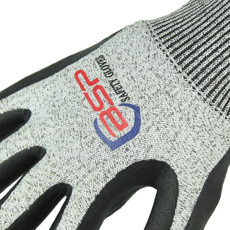 Anti Cut Work Gloves Factory - Gants De Protection Diesel Level 5 Industrial