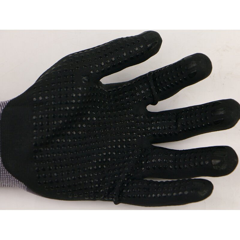 Cut Resistant Gloves Manufacturer - 15 Gauge Nylon Sandy Nitrile Coating Level 3