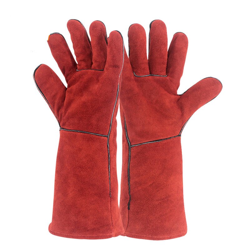 Weld Industrial Gloves Manufacturer - OEM Heat Resistant Safety Work Leather