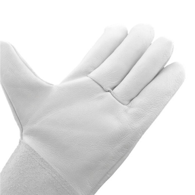 Sheepskin Welding Gloves Factory - Hot Sales Insulated Heat Proof Long Sleeves