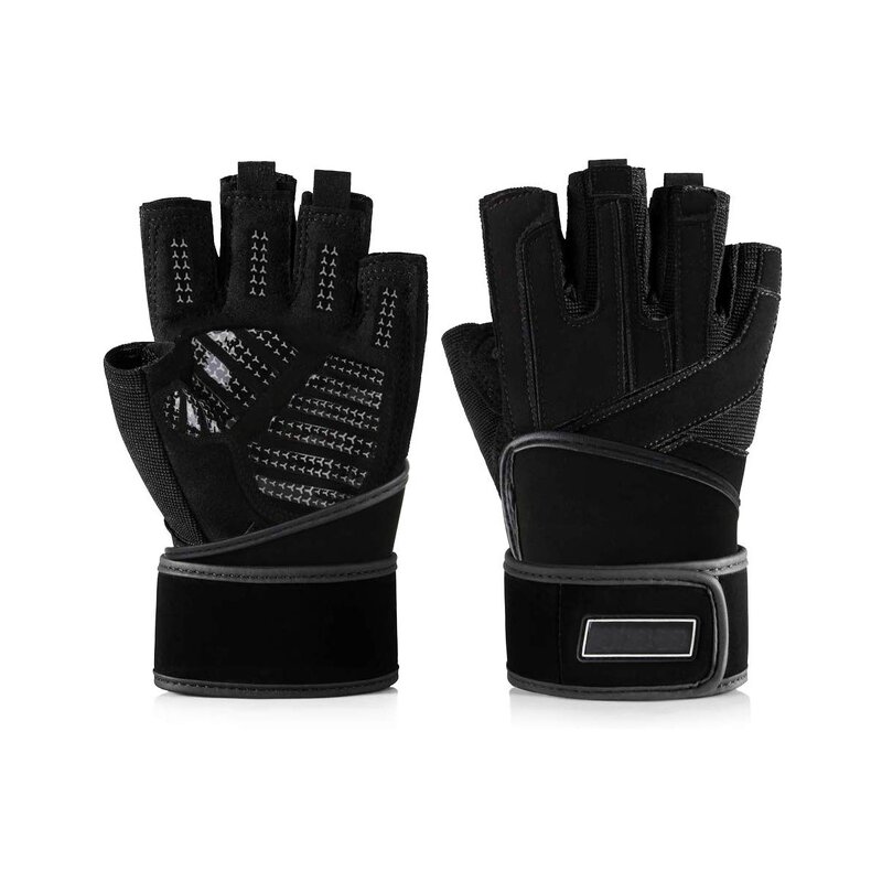 Cycling Gym Gloves Factory - Hot Sale Custom Logo Leather Weight Lifting