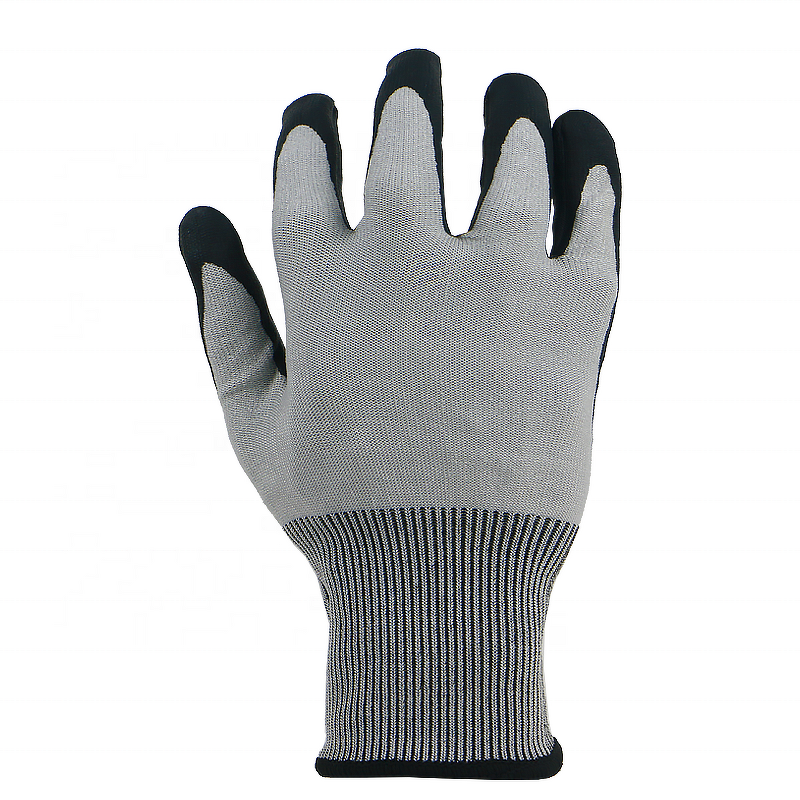 Winter Cut Proof Gloves Supplier - BSP Microfoam Nitrile Coated Level 5 Cheap