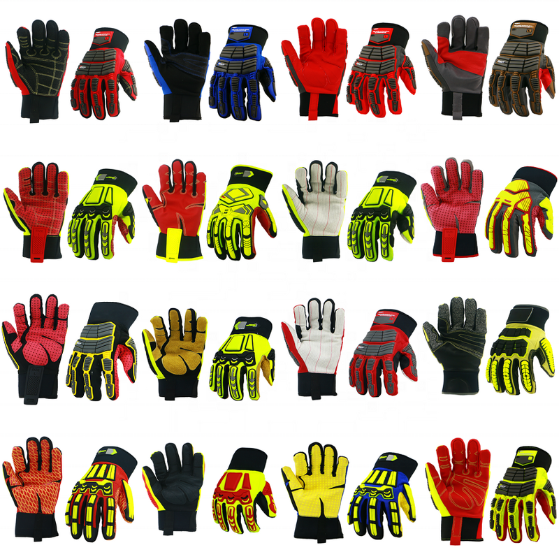 Thermal Impact Gloves Supplier - BSP Custom Logo Waterproof Winter Work
