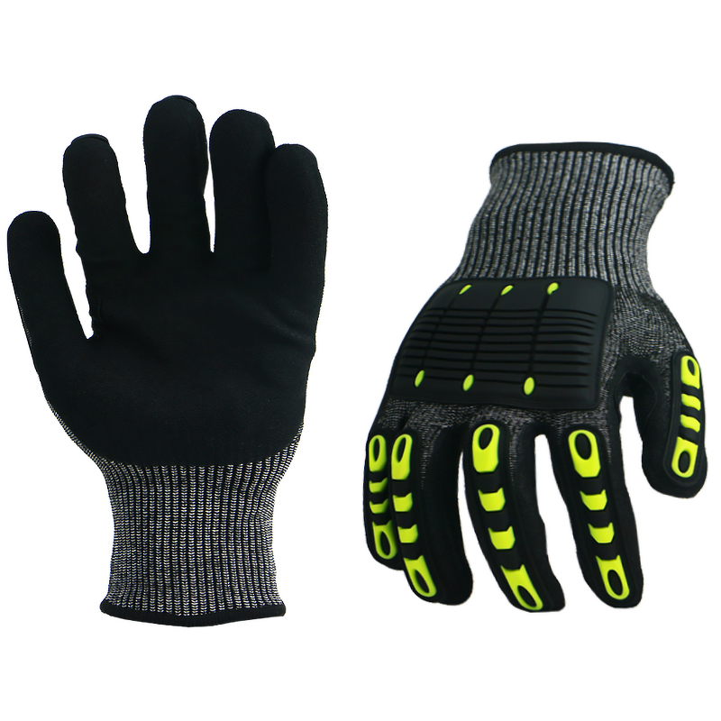 Safety Mechanic Gloves Manufacturer - Wholesale Level 5 Anti Cut Nitrile Coated