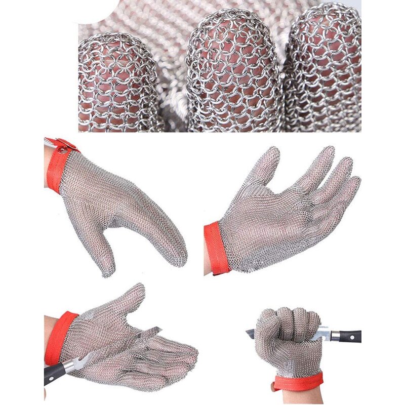 Butcher Anti Cut Gloves Factory - Direct Delivery Stainless Steel Hand Sewing