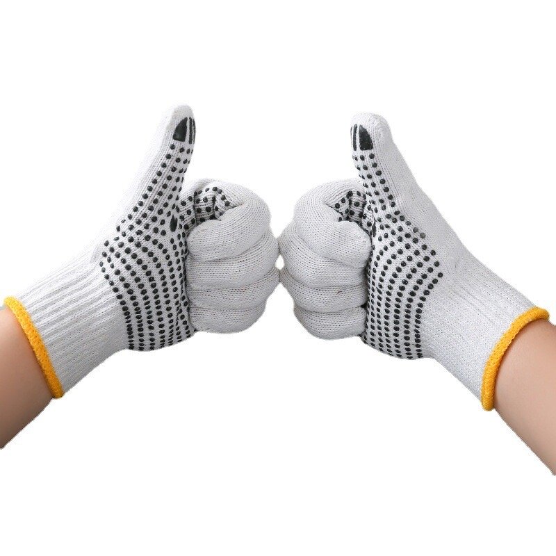 Construction Work Gloves Supplier - High Quality Cheap Men Women Anti slip Cotton