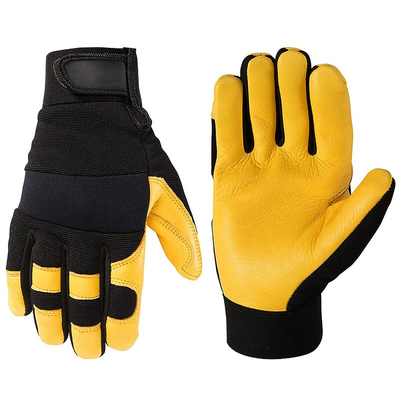 Mechanic Working Gloves Supplier - Impact Heavy Duty Car Hand Protection Tactical