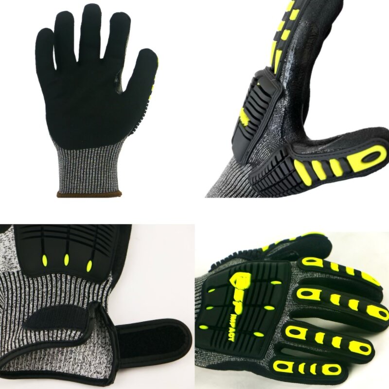 TPR Impact Resistant Gloves Factory - High Quality Anti Slip Anti-cutting