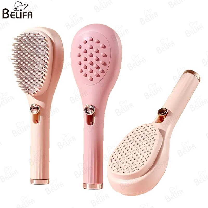 Self Cleaning Hair Brush Manufacturer - OEM/ODM New Retractable Anti-static Scalp