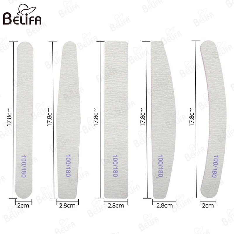 Nail File Manufacturer - OEM Custom Professional Disposable Rectangle 100/180