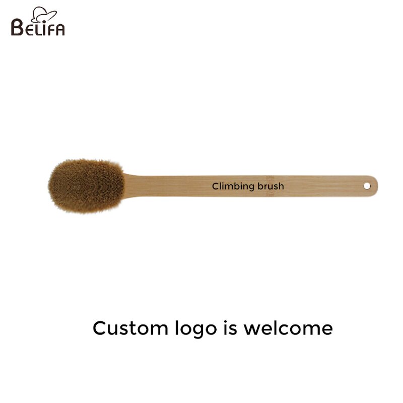 Bouldering Brush Manufacturer - OEM Custom Eco Friendly Bamboo Dual End