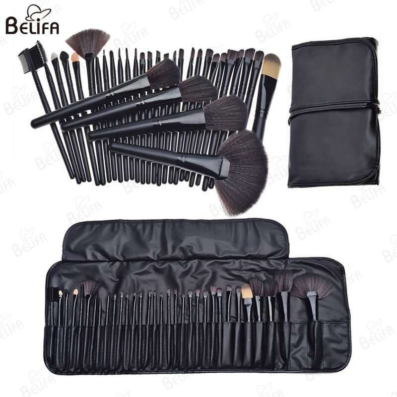 Makeup Brush Set Manufacturer - OEM/ODM Hot Selling 32 Pcs Professional Set Bag