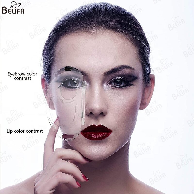 Makeup Mixing Plate Manufacturer - OEM/ODM Handhold Foldable Clear Acrylic Tray