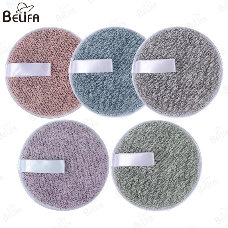 Makeup Remover Pad Manufacturer - OEM/ODM New Reusable Round Microfiber Pads