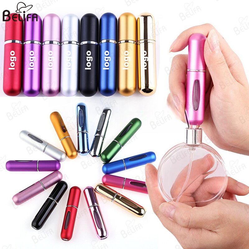 Perfume Bottle Manufacturer - Wholesale Luxury 5ml Mini Aluminum Refillable Spray
