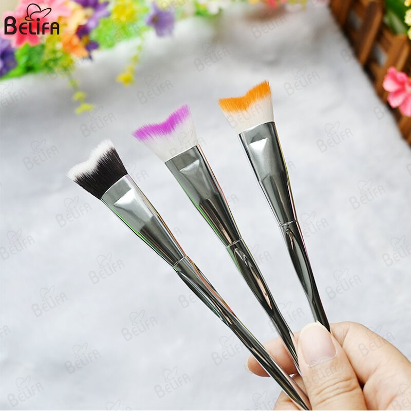 Eyelash Cleansing Brush Manufacturer - OEM Custom Fancy Soft Halloween Black Fluffy