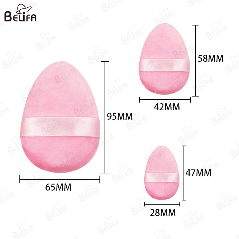 Makeup Puff Manufacturer - OEM Custom Multiple Color Soft Non Latex Cotton