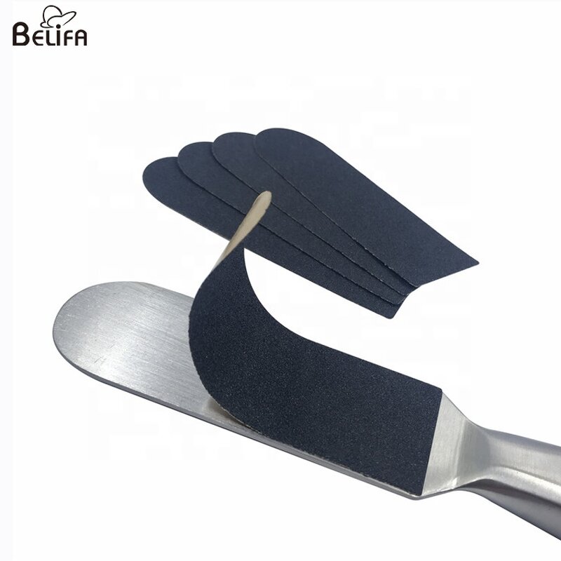 Foot File Manufacturer - OEM/ODM 10pcs Sandpaper Replacement Double Sided Metal
