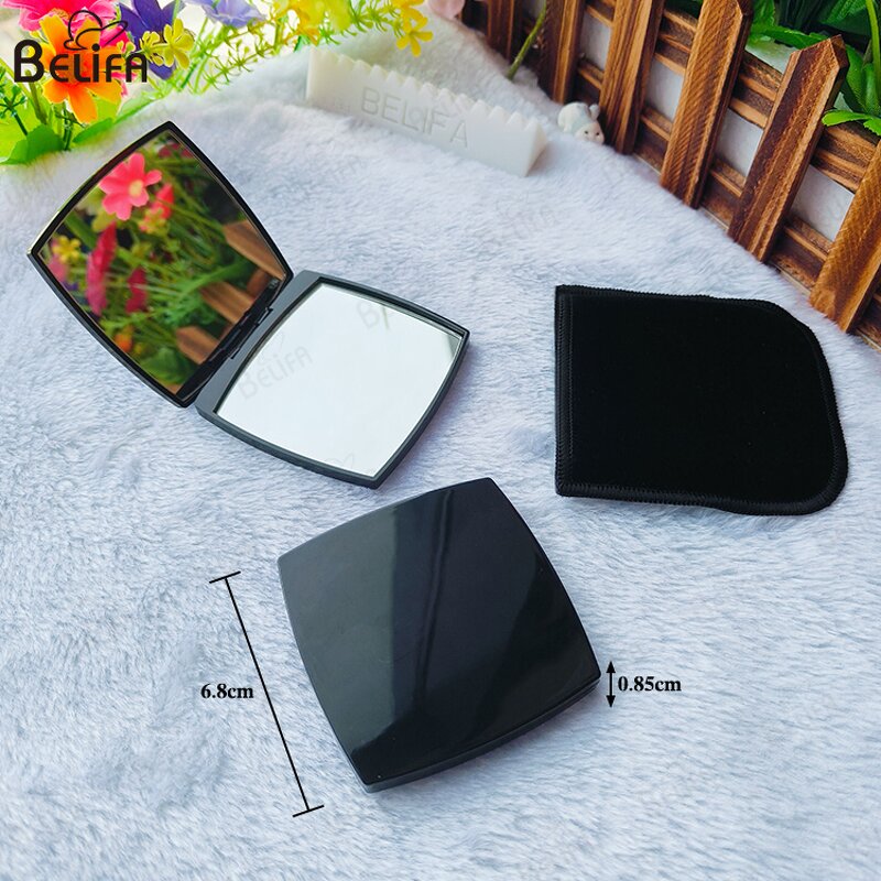 Compact Mirror Manufacturer - OEM Custom Double Sided Portable Folding Makeup