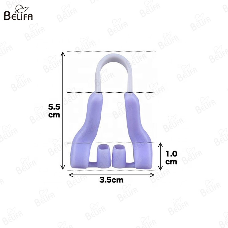 Nose Clip Manufacturer - OEM/ODM Plastic Pink Purple Transparent Lifting Clip
