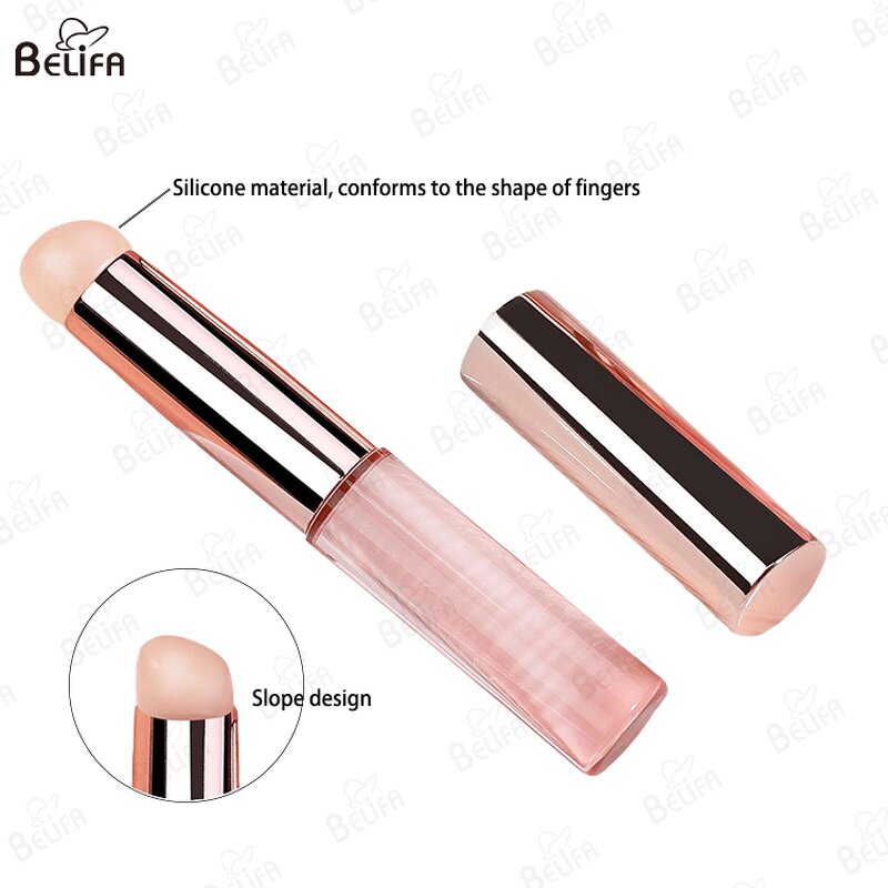 Silicone Lip Brush Manufacturer - OEM/ODM Soft Round Head Crystal Eyeshadow