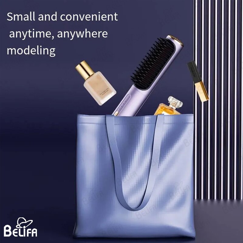 Hair Straightener Brush Manufacturer - OEM/ODM Portable Cordless USB Rechargeable