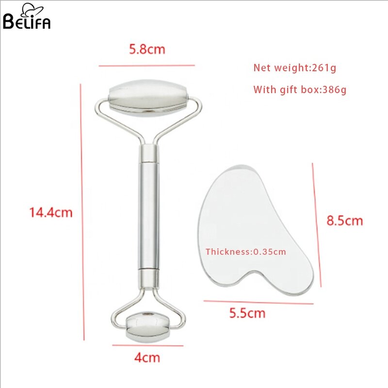 Gua Sha Set Manufacturer - OEM Custom Stainless Steel for Face Eye Body