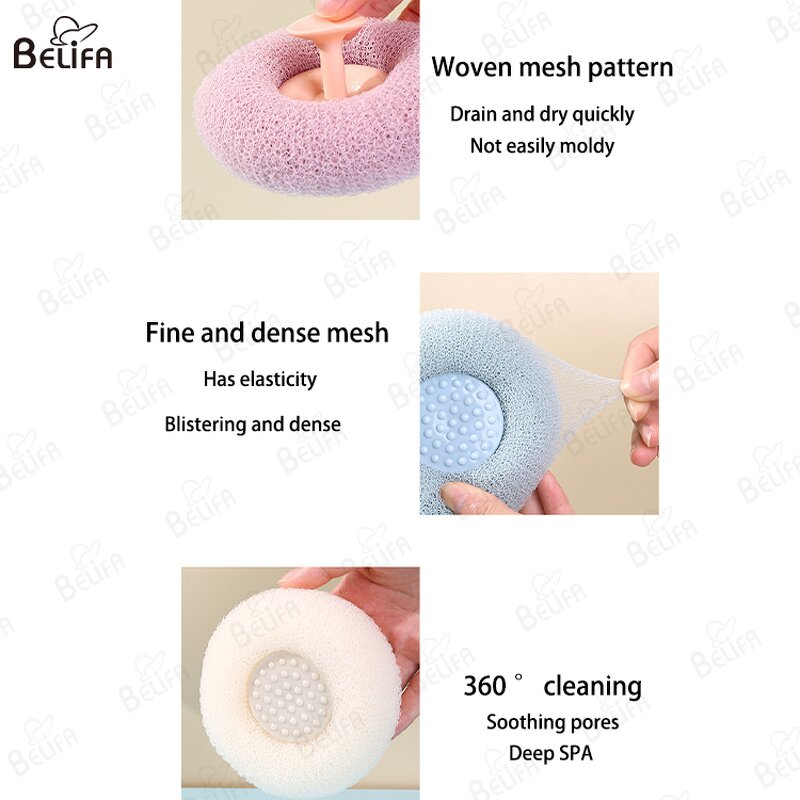 Shower Ball Manufacturer - OEM Custom Massage Tool Back Rub Bath Sponge