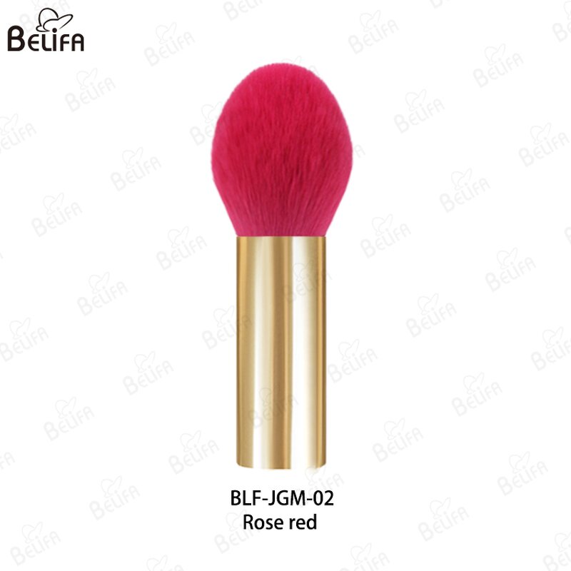 Single Blush Brush Manufacturer - Wholesale Custom Logo Aluminum Vegan Soft
