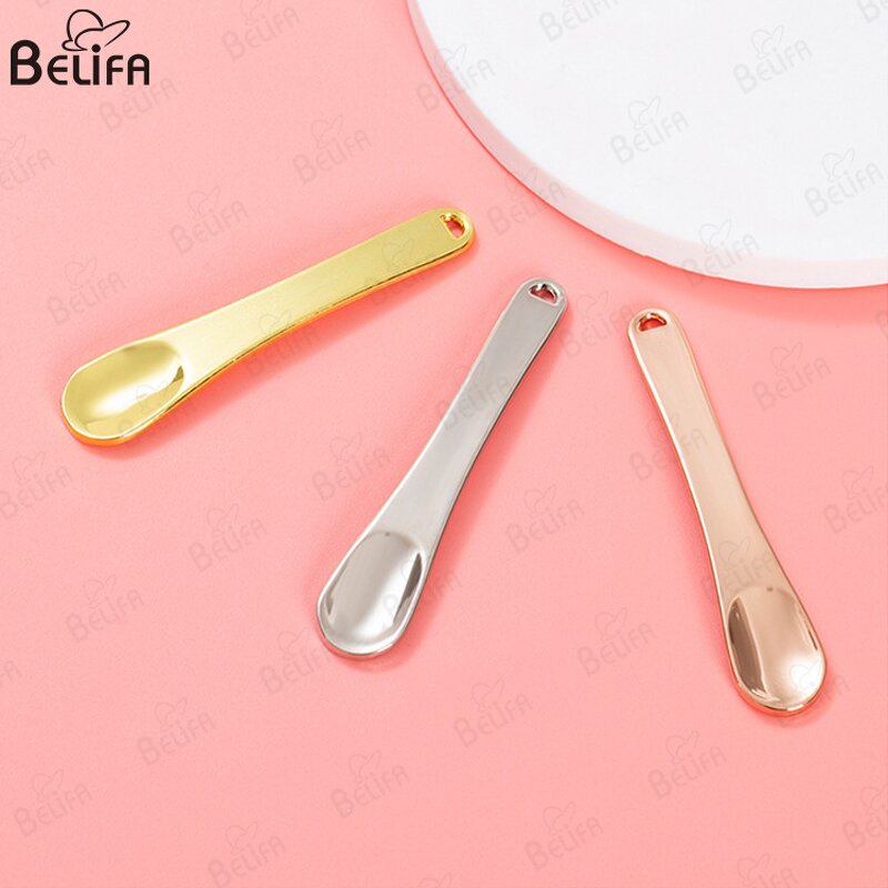 Skincare Spoon Manufacturer - OEM Custom Luxurious Zinc Alloy Face Spatula
