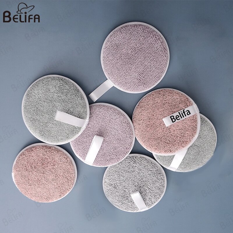 Makeup Remover Pad Manufacturer - OEM/ODM New Reusable Round Microfiber Pads