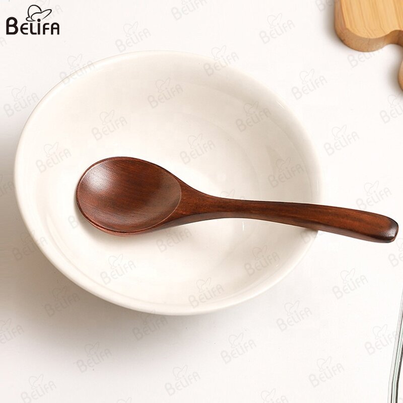 Wooden Spoon Manufacturer - OEM/ODM Eco Friendly Long Handle Tea Coffee Mixing