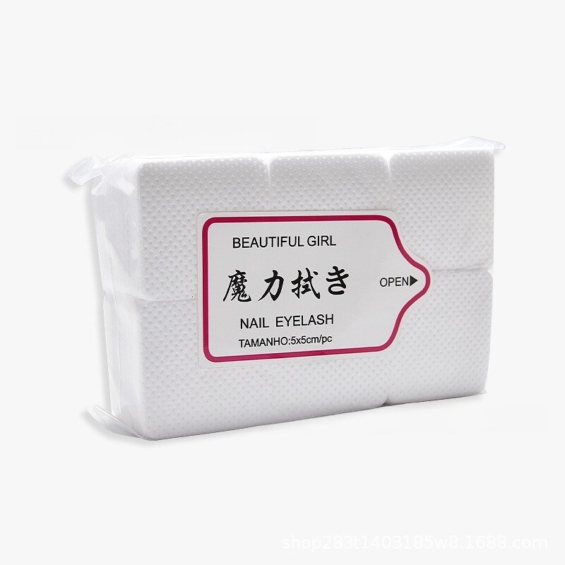 Eyelash Adhesive Wipes Manufacturer - OEM/ODM 200pcs Colored Heart Shape Lint Free