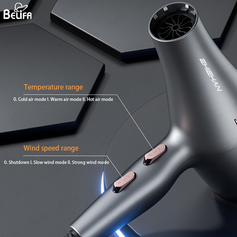 Hair Dryer Manufacturer - OEM/ODM New High Power Anion Mute Reverse Function