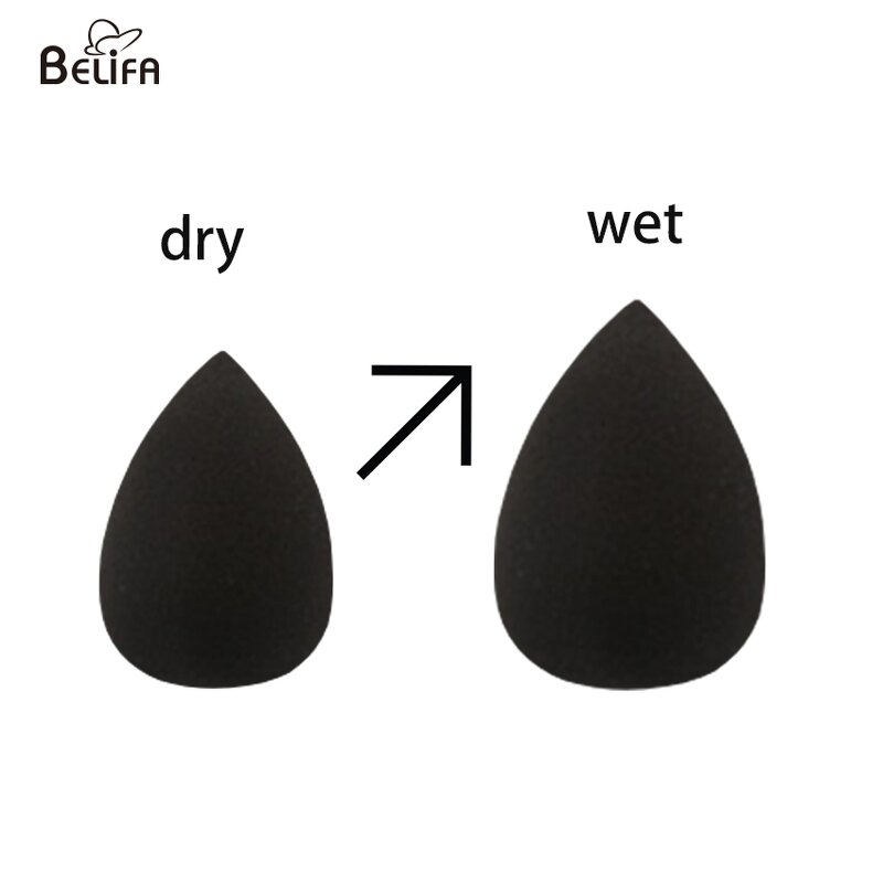 Makeup Sponge Manufacturer - OEM Custom 3D Blender Tear Drop Egg Shape Non-Latex
