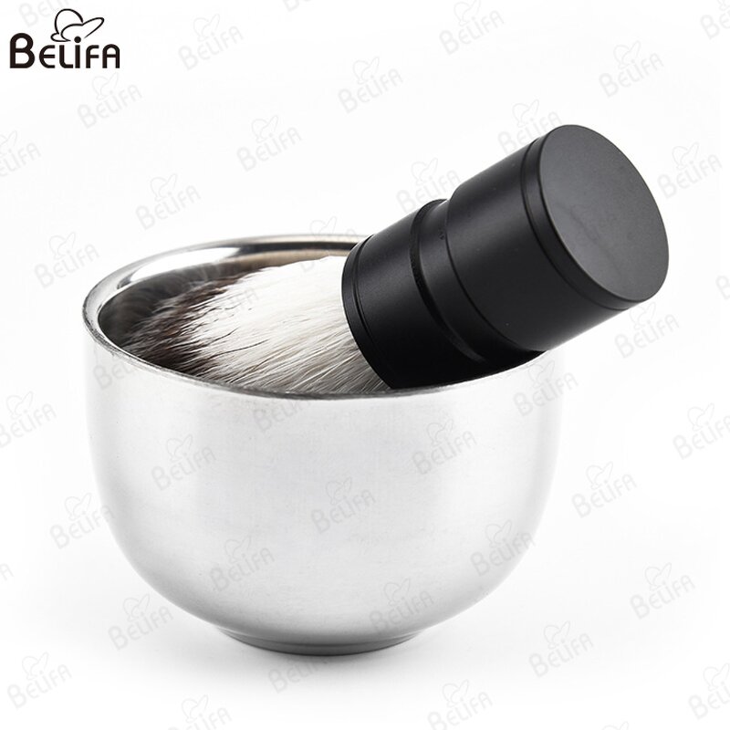 Shaving Bowl Manufacturer - OEM/ODM Hot Sell Stainless Steel Soap Beard Cream