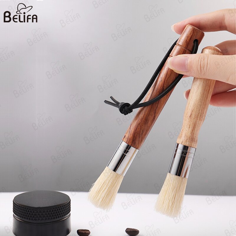 Coffee Cleaning Brush Manufacturer - OEM/ODM New Vegan Synthetic Hair Espresso
