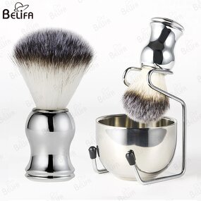Shaving Kit Manufacturer - OEM/ODM New Luxury Nylon Hair Soap Bowl Stand