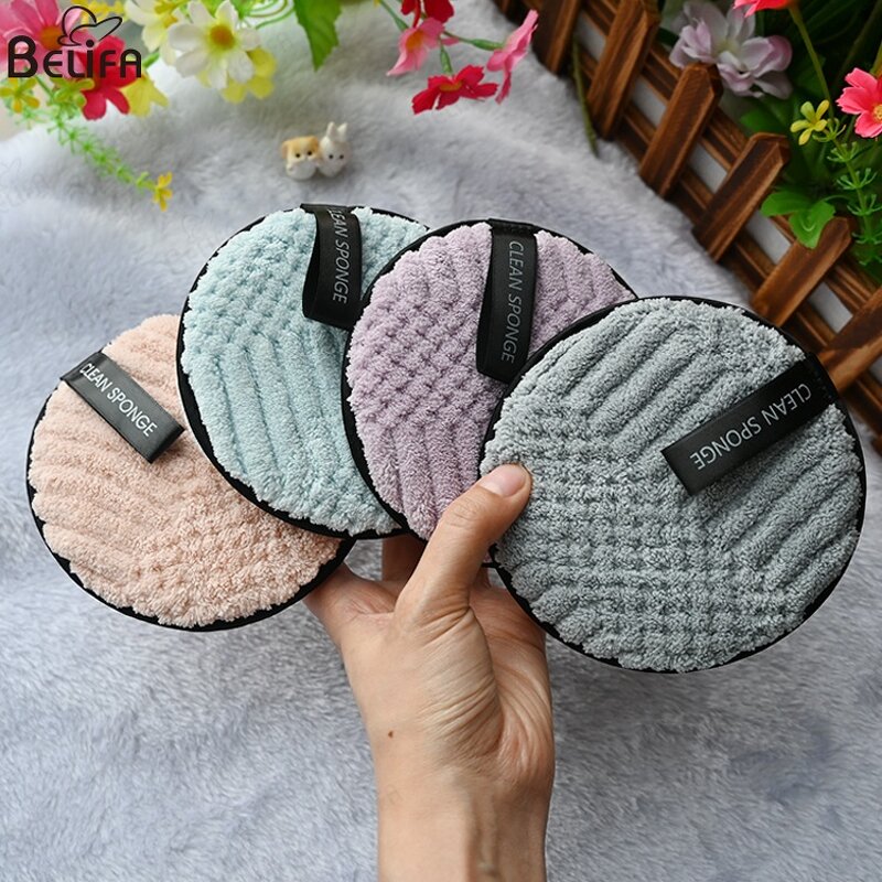 Makeup Remover Pads Manufacturer - OEM Custom Microfiber Reusable Colorful Face